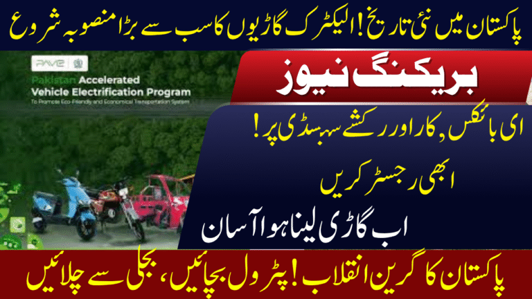 Pakistan Accelerated Vehicle Electrification Program