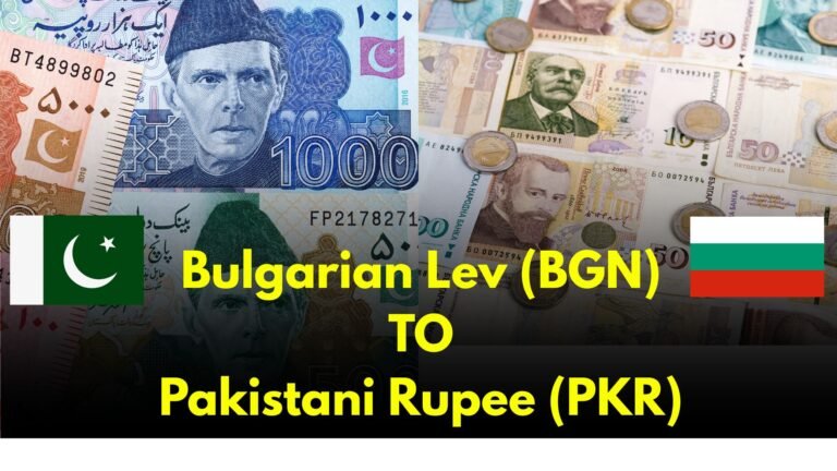 Bulgarian Lev (BGN) to Pakistani Rupee (PKR)