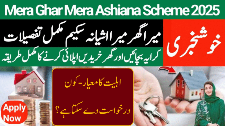 SBP Mera Ghar Mera Ashiana Scheme 2025