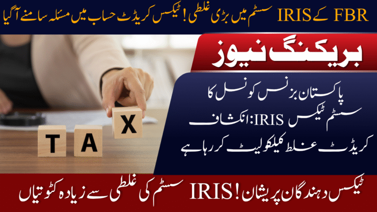 Pakistan Business Council Flags Tax