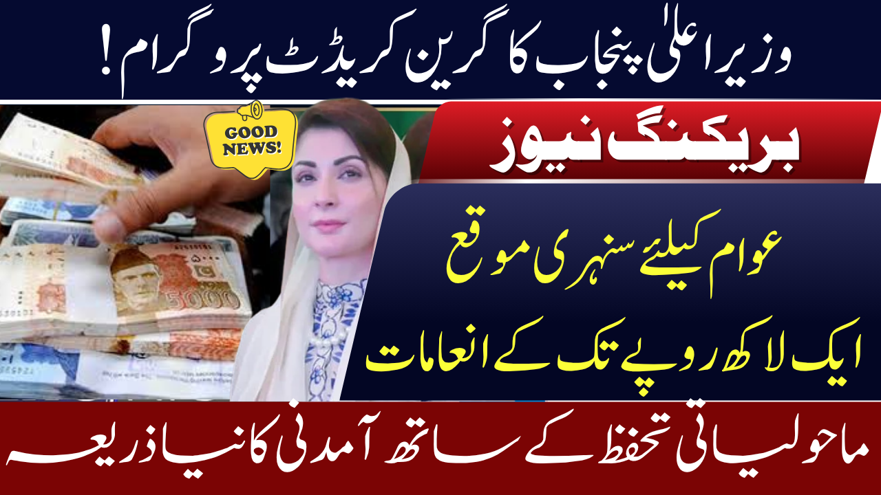 CM Punjab Green Credit Program