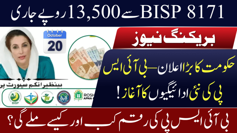BISP 8171 Payments