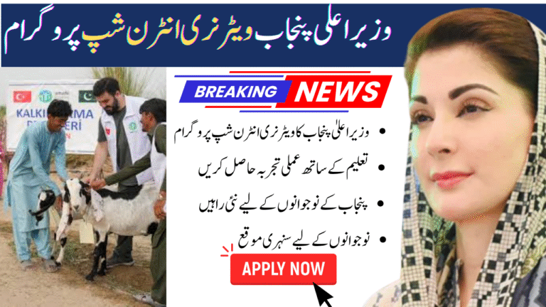 Chief Minister Punjab Veterinary Internship Program