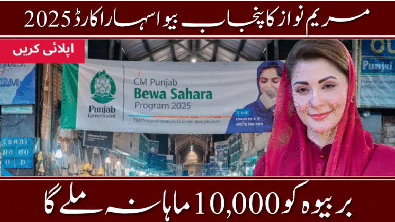 CM Punjab Bewa Sahara Card